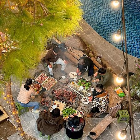 Bach Xanh House. Triangle Bungalow Tam Ðảo Εξωτερικό φωτογραφία
