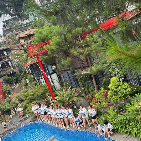 Bach Xanh House. Triangle Bungalow Tam Ðảo Εξωτερικό φωτογραφία