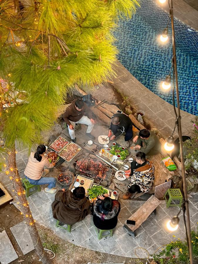Bach Xanh House. Triangle Bungalow Tam Ðảo Εξωτερικό φωτογραφία