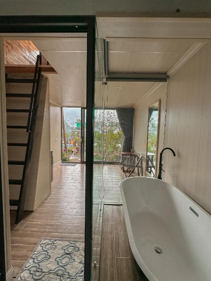 Bach Xanh House. Triangle Bungalow Tam Ðảo Εξωτερικό φωτογραφία