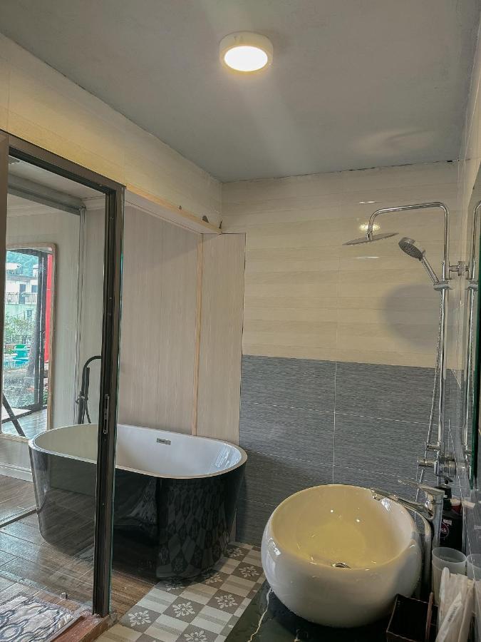 Bach Xanh House. Triangle Bungalow Tam Ðảo Εξωτερικό φωτογραφία