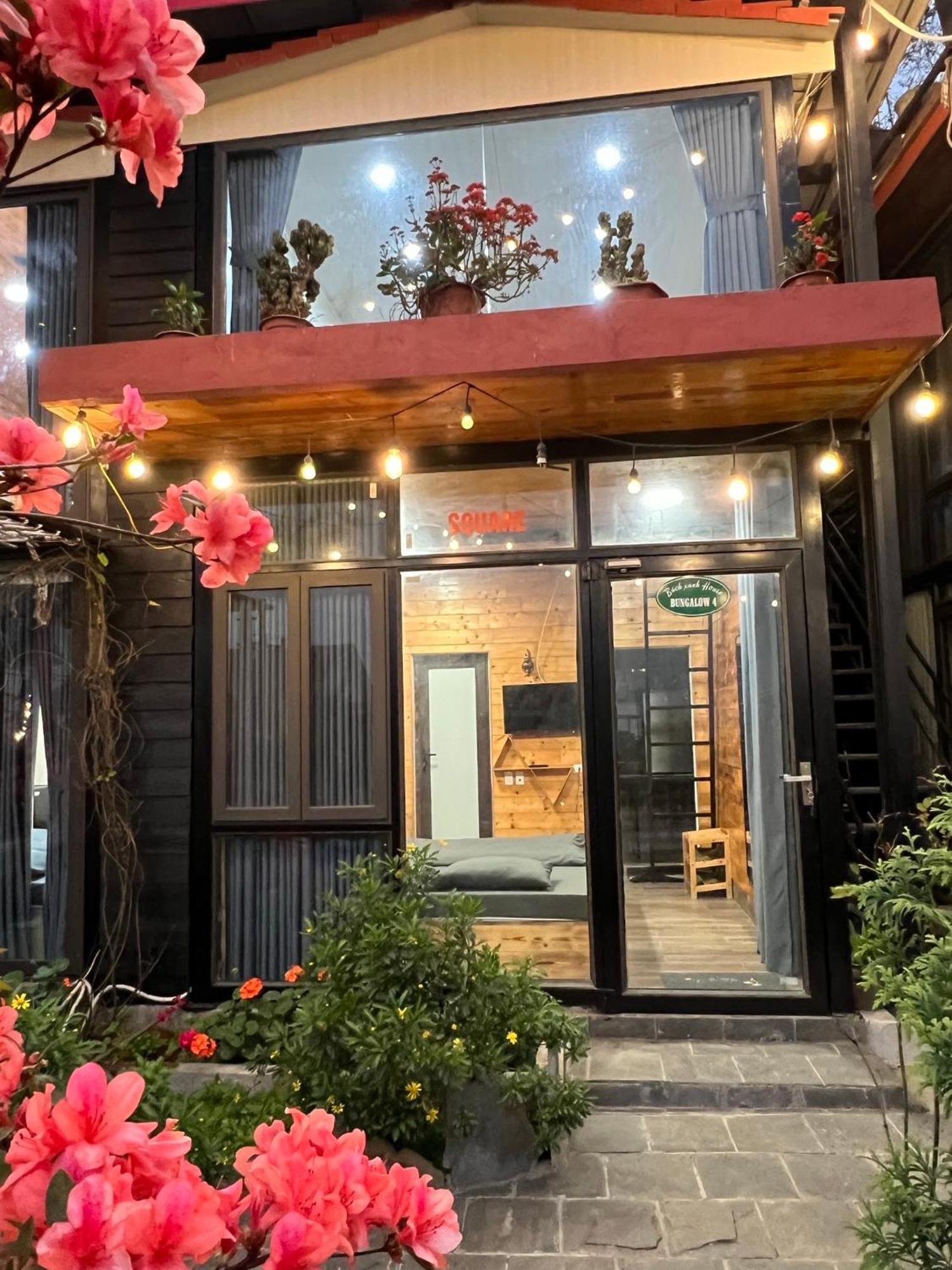 Bach Xanh House. Triangle Bungalow Tam Ðảo Εξωτερικό φωτογραφία