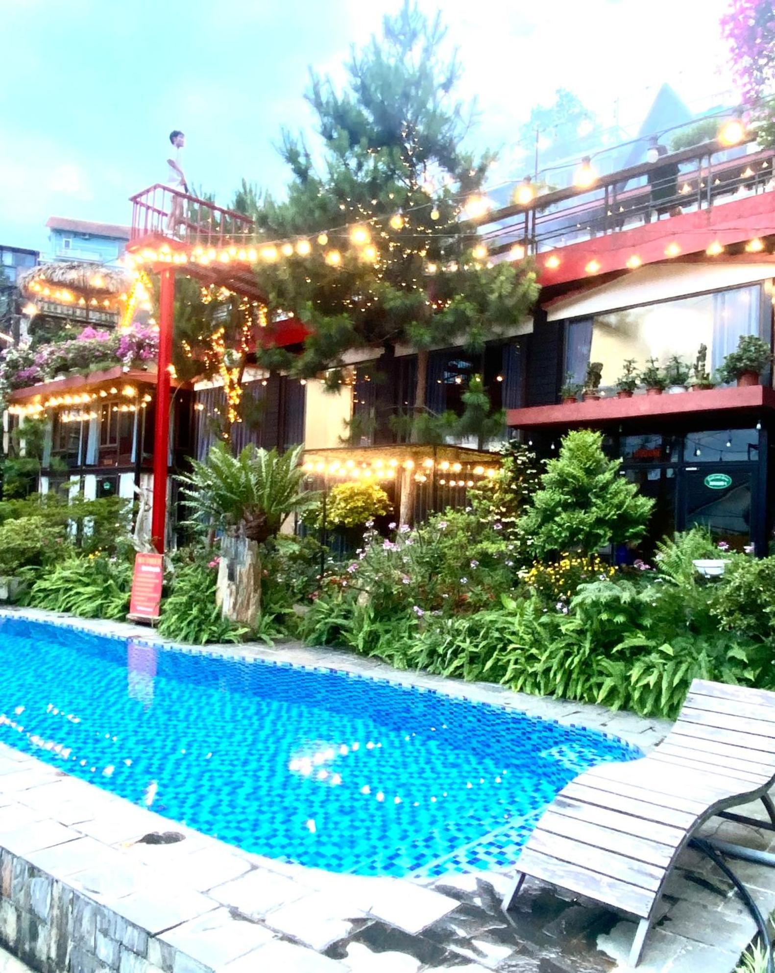 Bach Xanh House. Triangle Bungalow Tam Ðảo Εξωτερικό φωτογραφία