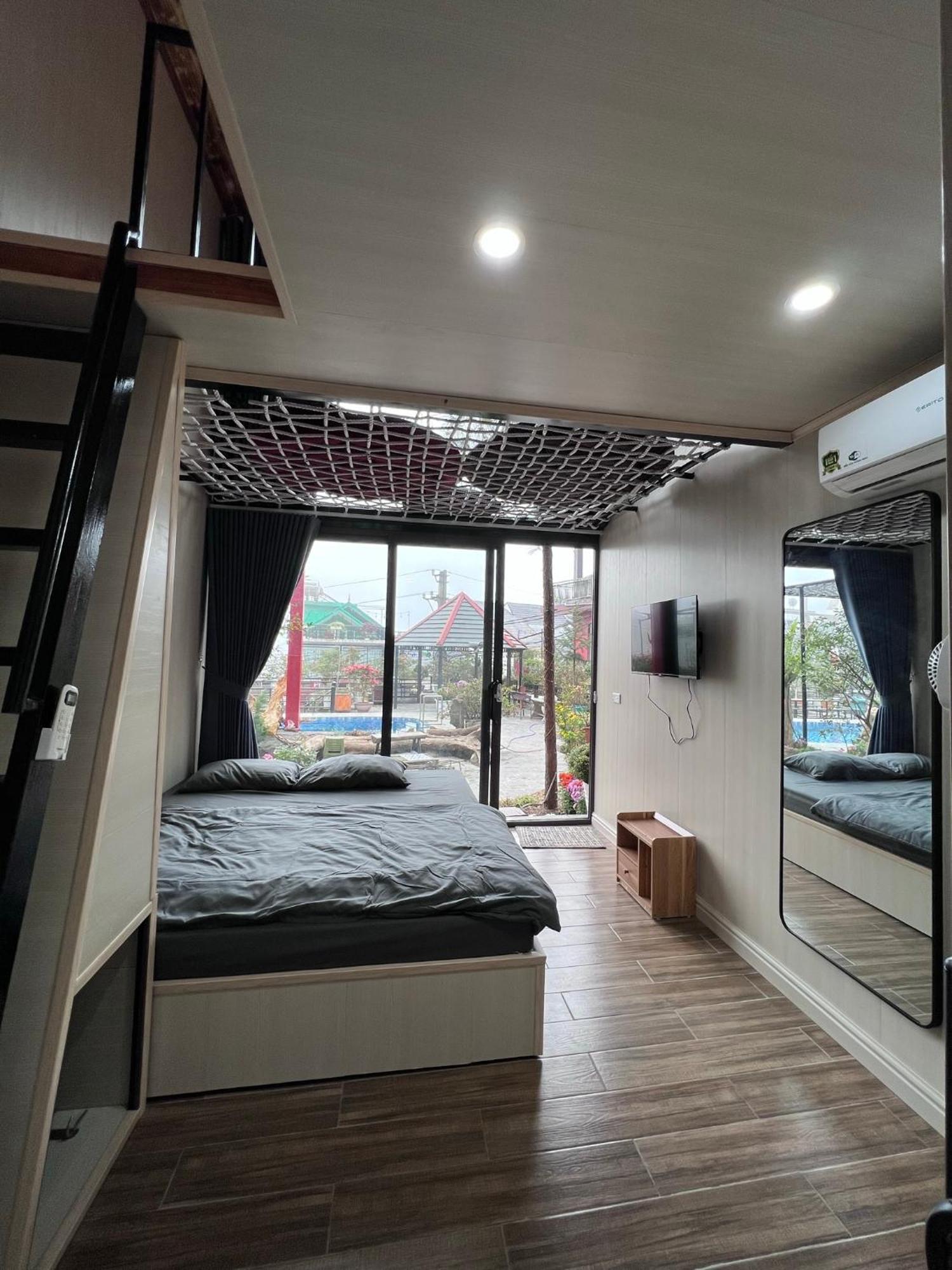 Bach Xanh House. Triangle Bungalow Tam Ðảo Εξωτερικό φωτογραφία